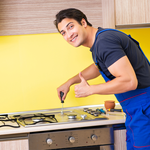 can you provide references from satisfied stove repair customers in Guilford Illinois